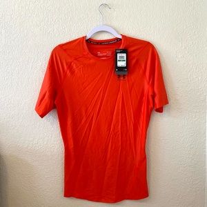 UNDER ARMOUR Orange Compression Shirt
